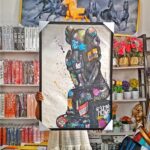 Black Kaws Canvas Frame - Image 2