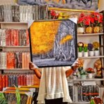 Yellow Trail Canvas Frame 3 - Image 2