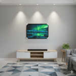 Green Night Canvas Frame