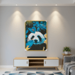 Blue Bear Canvas Frame