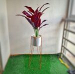 Lench White  Metal Planter - Image 3