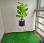 Lench Black Metal Planter - Image 3