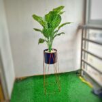 Lench Black Metal Planter - Image 2