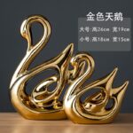 Swan Ornament Gold - Image 4