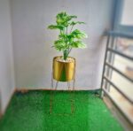 Lench Gold Metal Planter - Image 5
