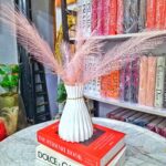 White Pattern Hemp Vase - Image 2