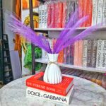 White Pattern Hemp Vase - Image 3